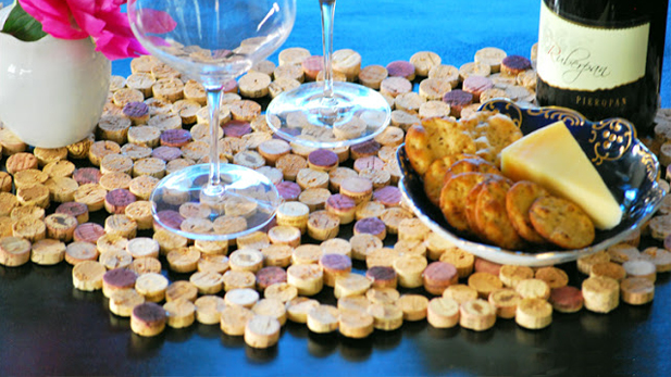 [Foto] Crea tus propios individuales de mesa con corchos de vino