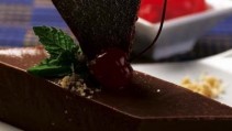 Bavarois de chocolate